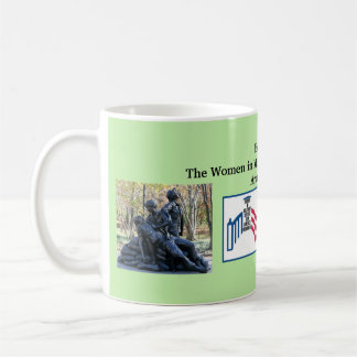 女性の退役軍人のマグ コーヒーマグカップ