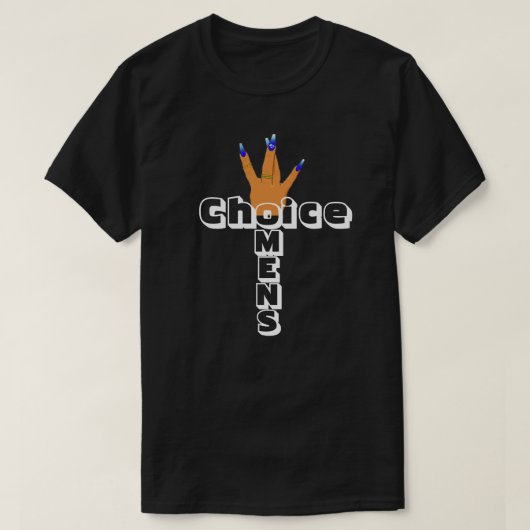 女性の選択の自由Tシャツ Tシャツ (デザイン正面)