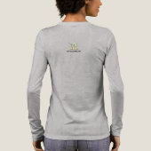 女性の選択 トライブレンドＴシャツ (背面)