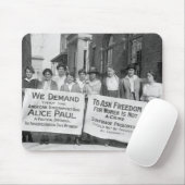 女性の選挙権のピケット1917年 マウスパッド (マウス)