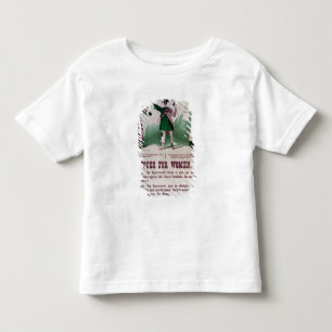 女性の選挙権ポスター トドラーTシャツ
