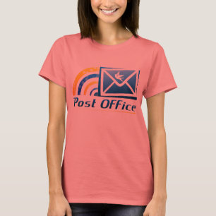 女性の郵便局のカスタムのTシャツ Tシャツ