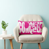 女性の重量挙げ動機 – 征服 ランバークッション (椅子)