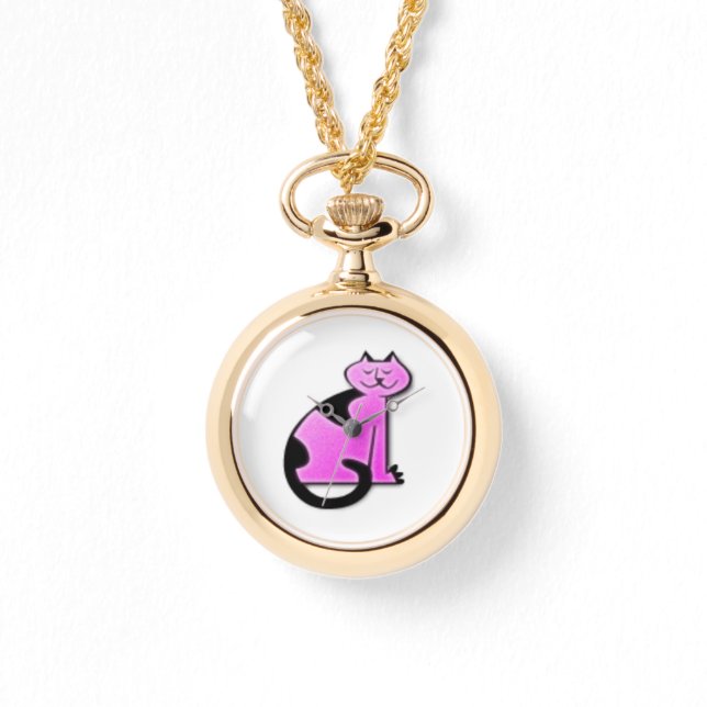 女性の金ゴールドカバー時計、販売のために！ 腕時計 (正面)