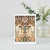 女性の鏡 ポストカード (スタンド正面)