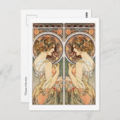 女性の鏡 ポストカード (正面/裏面)