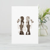 女性の集まり 招待状 (スタンド正面)