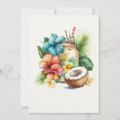 女性の集まり 招待状 (裏面)