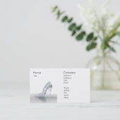 女性の靴-名刺 名刺 (スタンド正面)