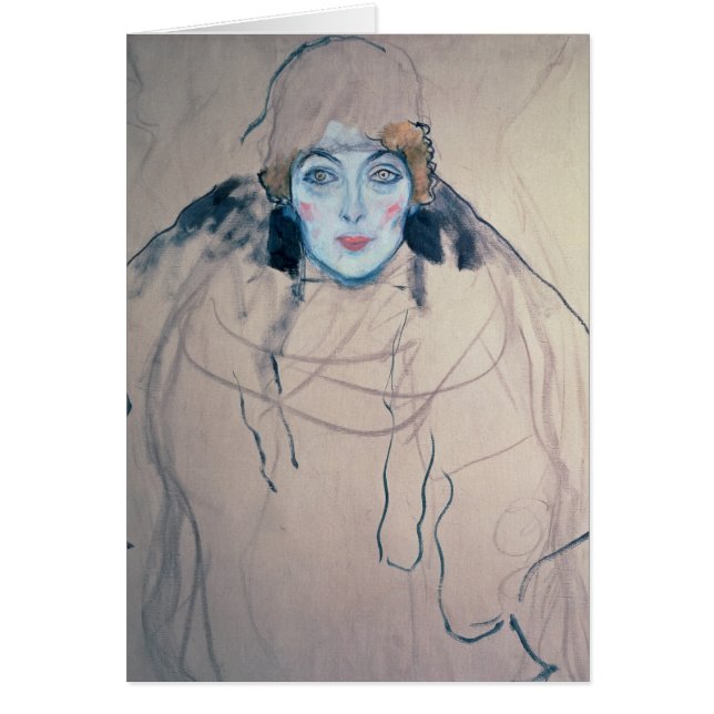 女性の頭部 (正面)