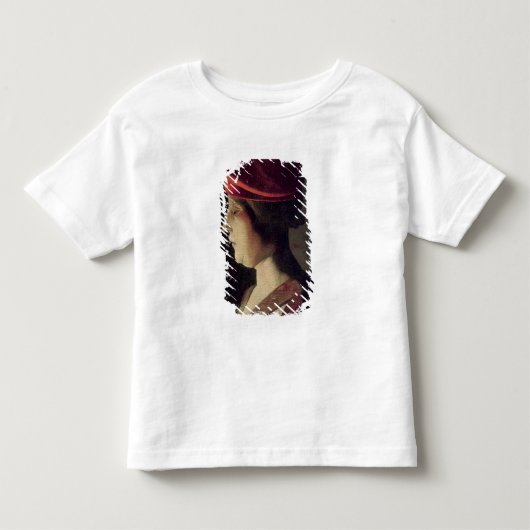 女性の頭 トドラーTシャツ (正面)