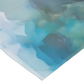 女性の顔 – 水色絵を描の テーブルクロス (アングル)