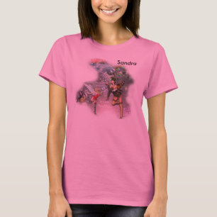 女性の願い事のTシャツ Tシャツ