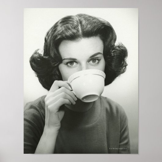 女性の飲酒 ポスター (正面)