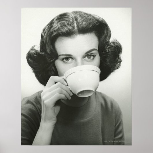 女性の飲酒 ポスター (正面)