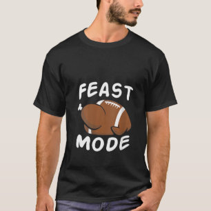 女性の饗宴モードサッカーターキーサンクスギおもしろいジヴィ Tシャツ