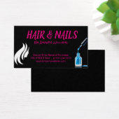 女性の髪と爪、 ネイル (デスク)