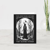 女性の魔女フェミニーニを焼いた魔女を燃やしていない カード (正面)