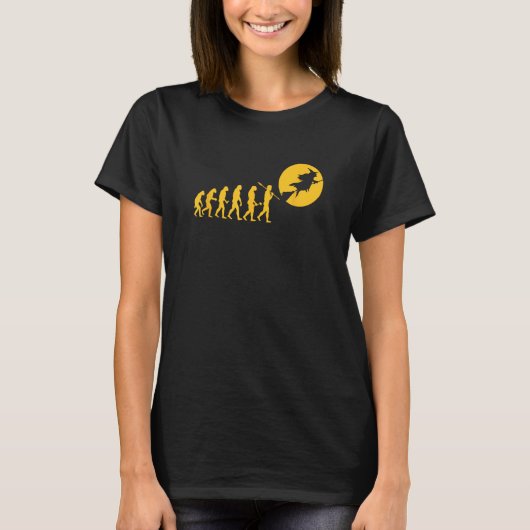 女性の魔法の男性進化 Tシャツ (正面)
