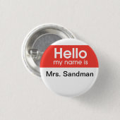 女性の麻酔 缶バッジ (正面&裏面)