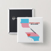 女性の1月の3月SLOイベント 缶バッジ (正面&裏面)