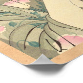 女性の12の側面、小刀髪を構成する髪 ポスター (角)