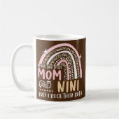 女性の2つのタイトル、ママニニレインボーニュー コーヒーマグカップ (左)