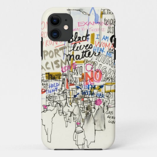 女性の3月の電話事件 Case-Mate iPhoneケース (裏面)