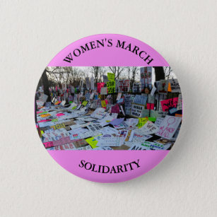 女性の3月は団結の平等ボタンに署名します 缶バッジ