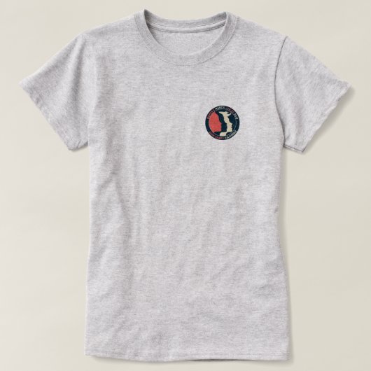 女性の3月カーンのティー Tシャツ (デザイン正面)