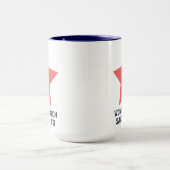 女性の3月サクラメントのマグ マグカップ (中央)