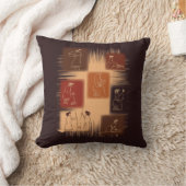 女性の クッション (ブランケット)