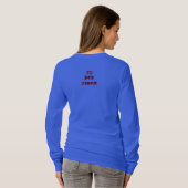 女性の「シニア」Tシャツ Tシャツ (裏面フル)