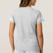 女性の"チームヒラリー2016年"ジャージーのTシャツ Tシャツ (裏面)