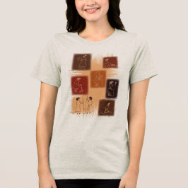 女性の トライブレンドTシャツ