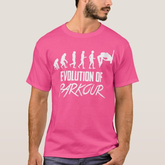 女性の+パルクールの進化 Tシャツ (正面)
