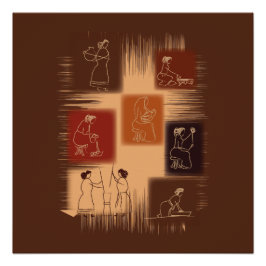 女性の ポスター