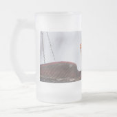 女性の（鳥）ショウジョウコウカンチョウランチタイムフロストマグ フロストグラスビールジョッキ (左)