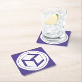 女性のAntahkarana -インAntahkarana スクエアペーパーコースター (インサイチュ)