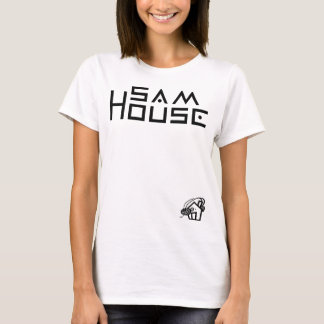 女性のBellaのキャンバスのボックス型の穀物の上のTシャツ Tシャツ