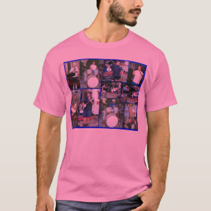 女性のBluesmen旅行のワイシャツ Tシャツ