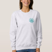 女性のCrewneckのスエットシャツ スウェットシャツ (正面)