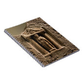 女性のfiguの大理石および砂岩奉納の石碑 ノートブック (右側)