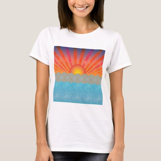 女性のHanesのNano Tシャツ (正面)