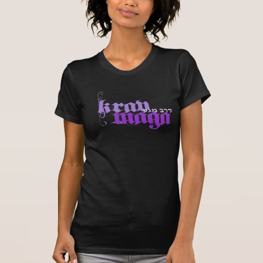 女性のKrav Magaのティー Tシャツ (正面)