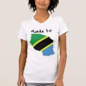 女性のMade_In_Tanzania Tシャツ (正面)