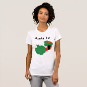女性のMade_In_Zambia Tシャツ (正面フル)