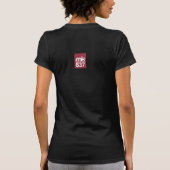 女性のMK837のTシャツ Tシャツ (裏面)