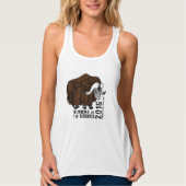 女性のMoskusのタンクトップに2015走ること タンクトップ (正面)