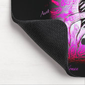 女性のmousepadの生命を救って下さい マウスパッド (コーナー)